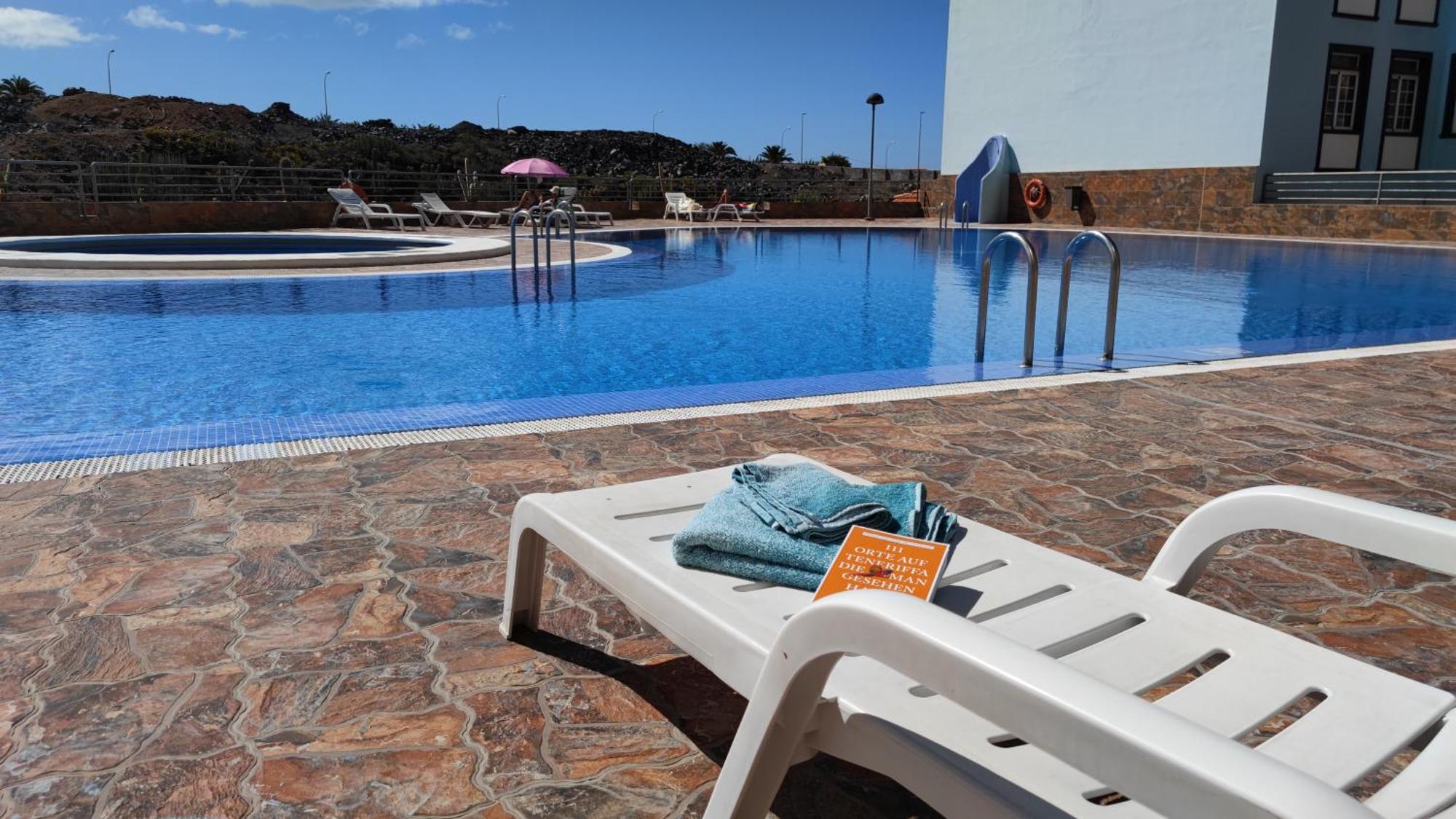 Huebsche Ferienwohnung Mit 2 Schlafzimmern, Pool Und Wlan, Strandnaehe Callao Salvaje Eksteriør bilde