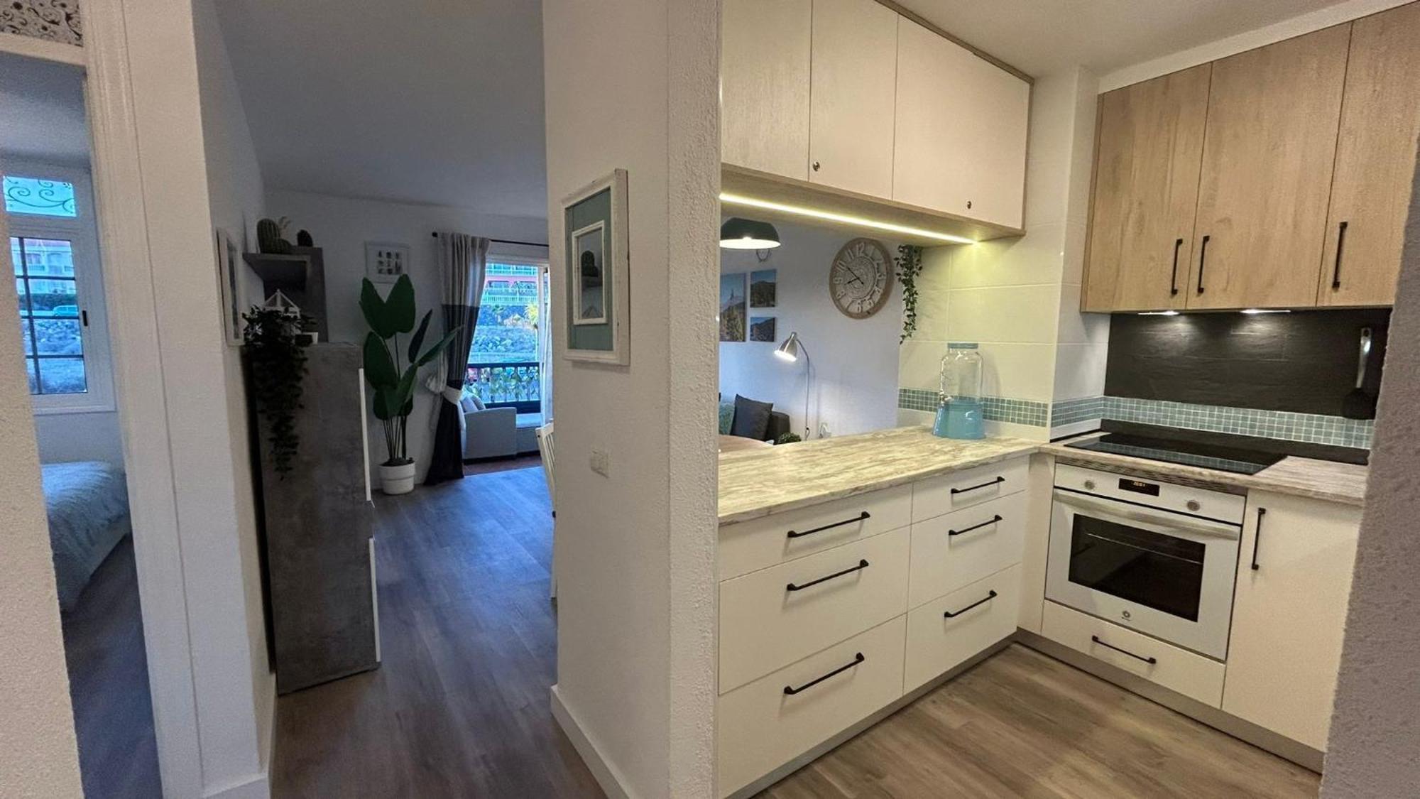 Huebsche Ferienwohnung Mit 2 Schlafzimmern, Pool Und Wlan, Strandnaehe Callao Salvaje Eksteriør bilde